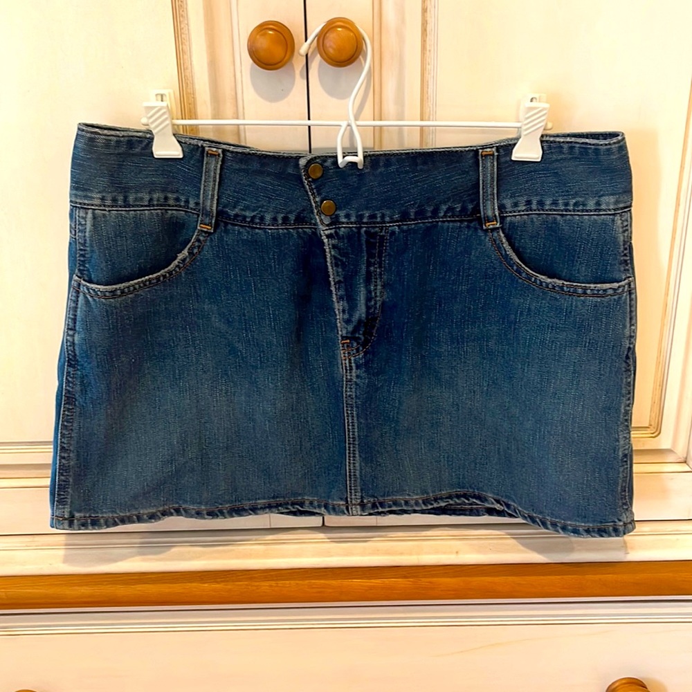Vintage American eagle jean skirt